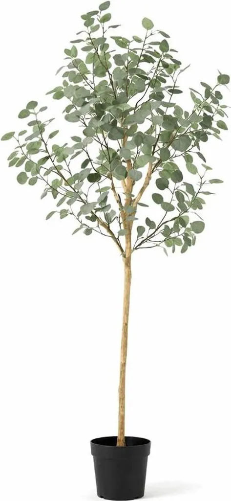 Eucalyptus artificiel 180 cm sans entretien - Arbre décoratif premium