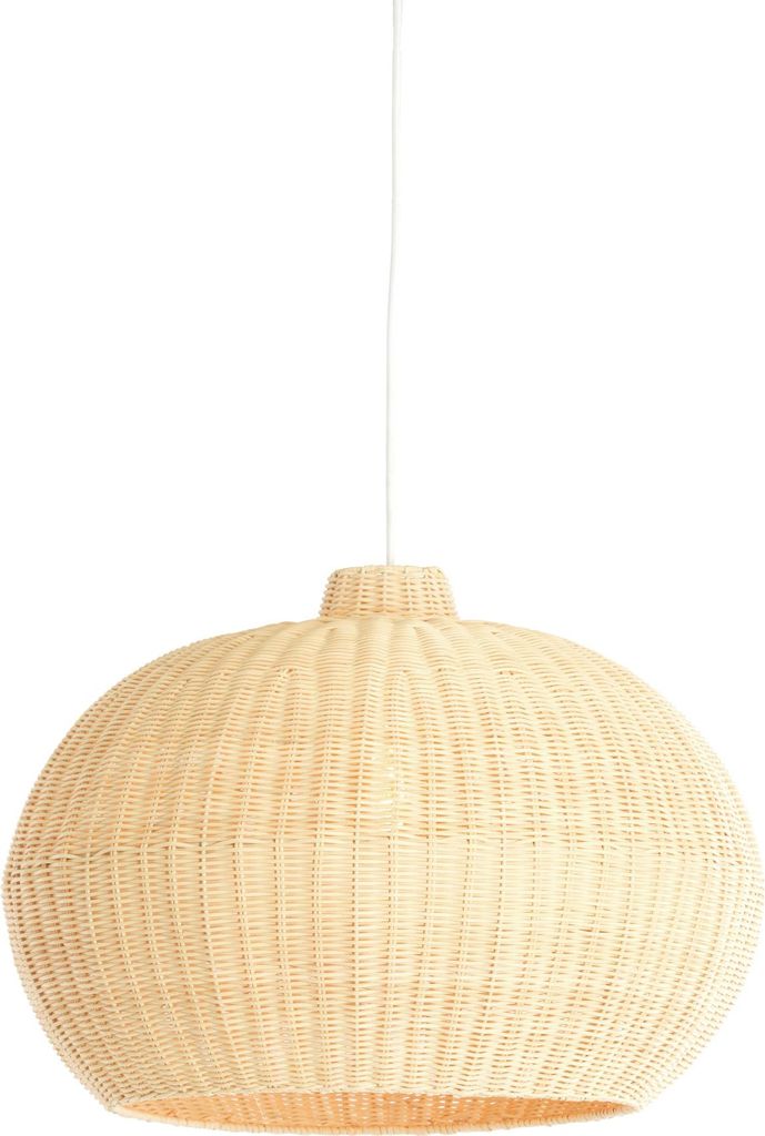 Light & Living - hängeleuchte - Melzor - natürlich - rattan - Ø 55cm - E27 - 2994084