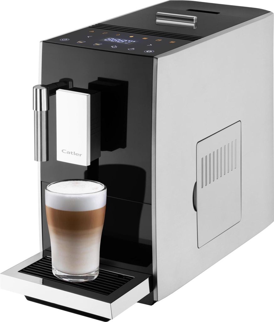 Kaffeevollautomat EA 801 Cubisto mit Mahlwerk, Heißwasserfunktion, 1350 W und 19 bar