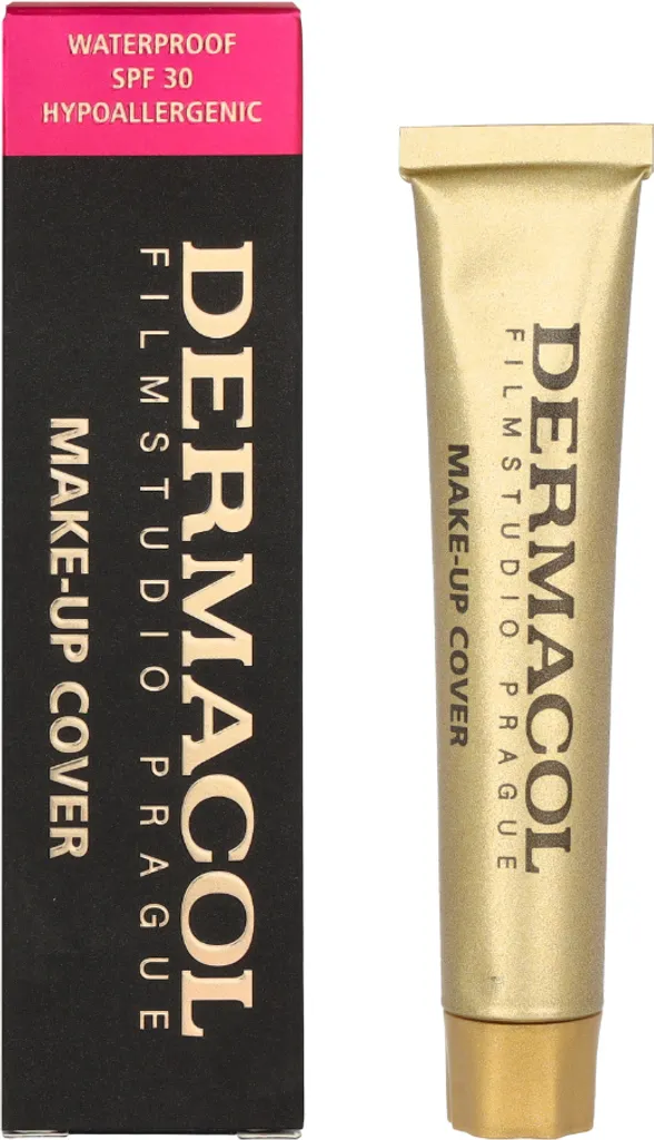 Dermacol 210 Maquillage Waterproof Haute Couvrance avec Protection UV