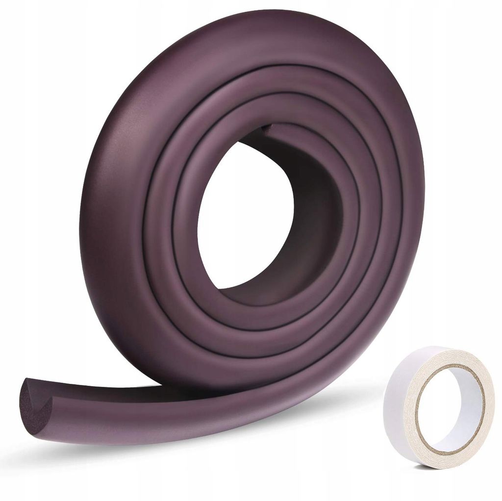 Schutz, Schaumstoffband 3,5 cm x 3,5 cm x 2 m, braun, 1 Stück