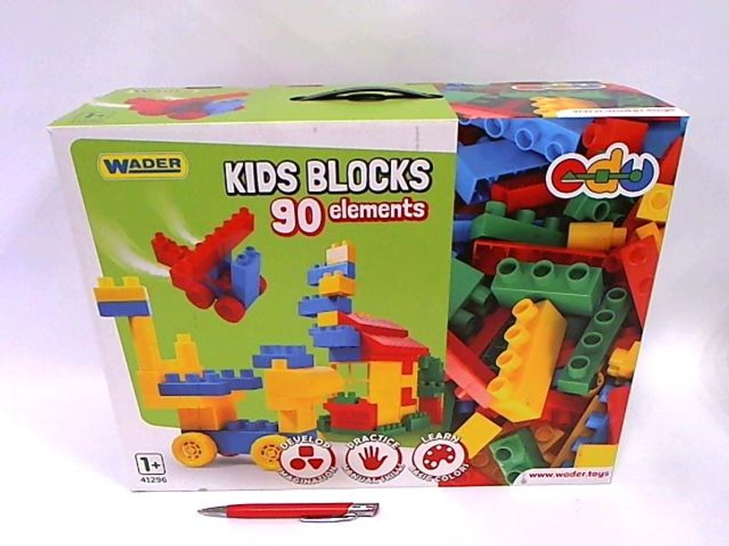 Wader Kidsblocks Klocki 90El 1+ 41296 12965 Zdjęcie produktu 