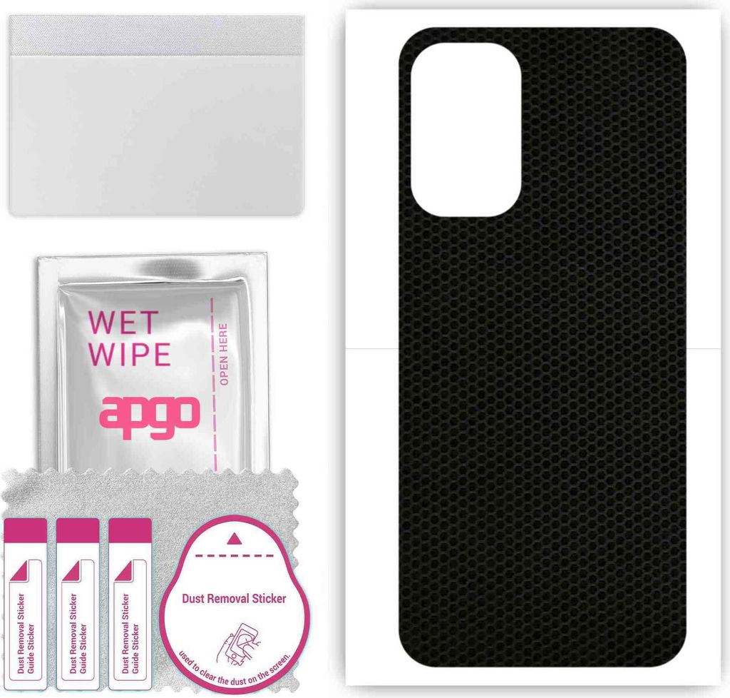 apgo Rückseite Schutzfolie, Skin, kompatibel mit Samsung Galaxy A23 5G, Hinten Displayschutzfolie aus Vinylfolie, kratzfest, einfache Montage - Ma...