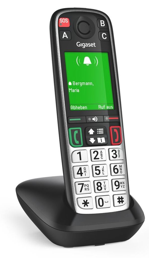 Gigaset EASY 500HX - schwarz Immagine del prodotto 