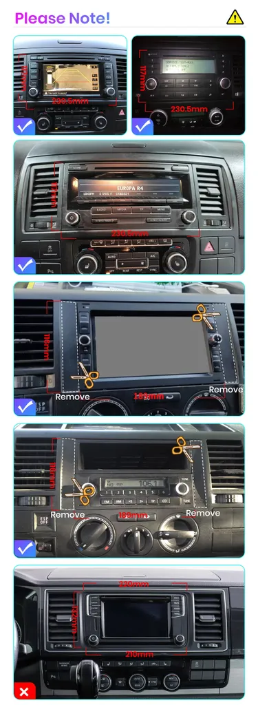 Autoradio 2 Din per VW Multivan T5 2008-2015 Android 15 9" USB - 3