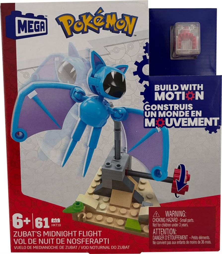 Mega Bloks - Pokémon Zubat's Midnight Flight Zdjęcie produktu 
