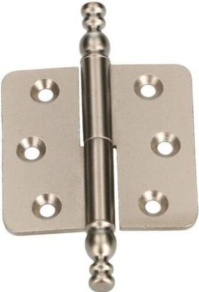 KOTARBAU Zierscharniere 45x45mm Möbelband Stilbänder Möbelscharnier Universal Verschiedene Satin Rostabweisend Rechts Robust Praktisch