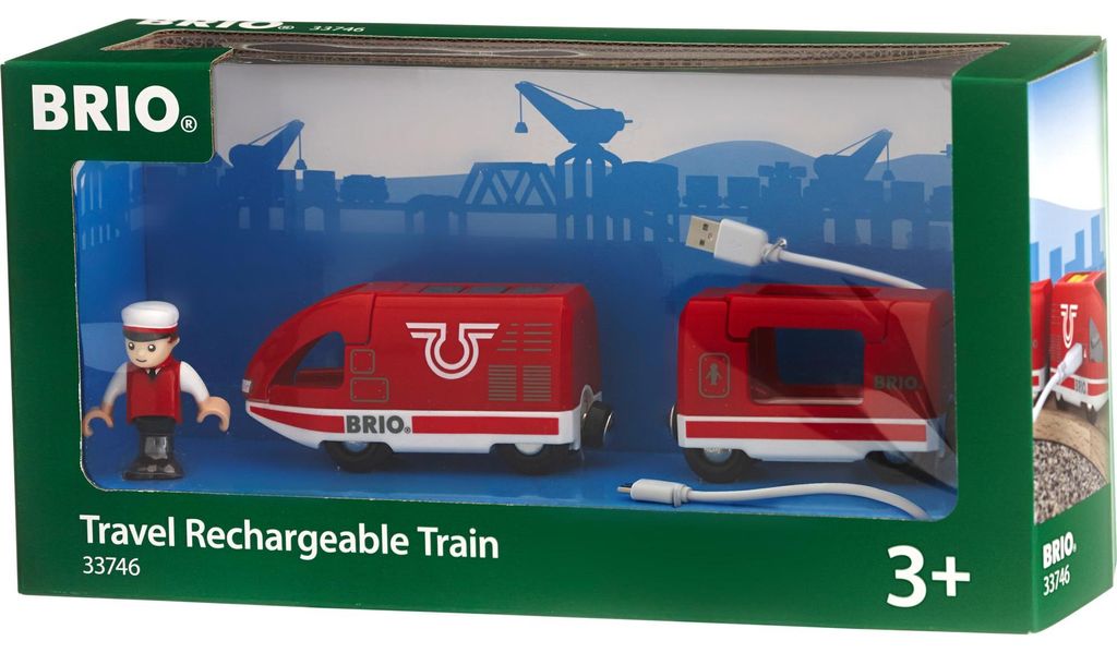 Brio 33746 Roter Akku-Reisezug Produktbild 