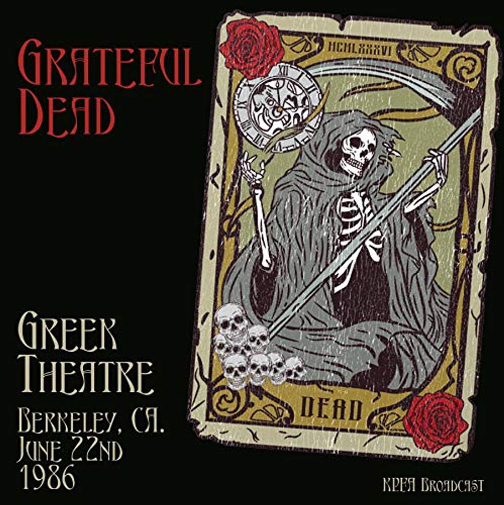 Grateful Dead - Greek Theatre, Berkeley, CA. 22. Juni 1986 CD