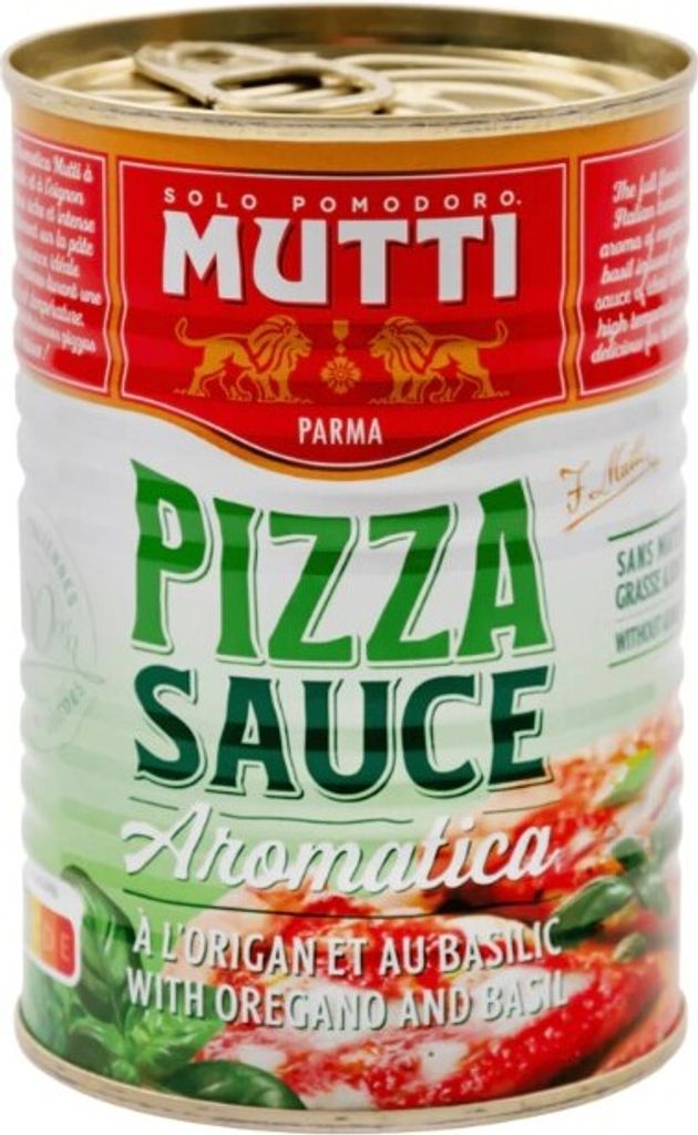 Mutti Pizza Sauce Aromatica Konserven 400 Gramm 1 Stück Produktbild 