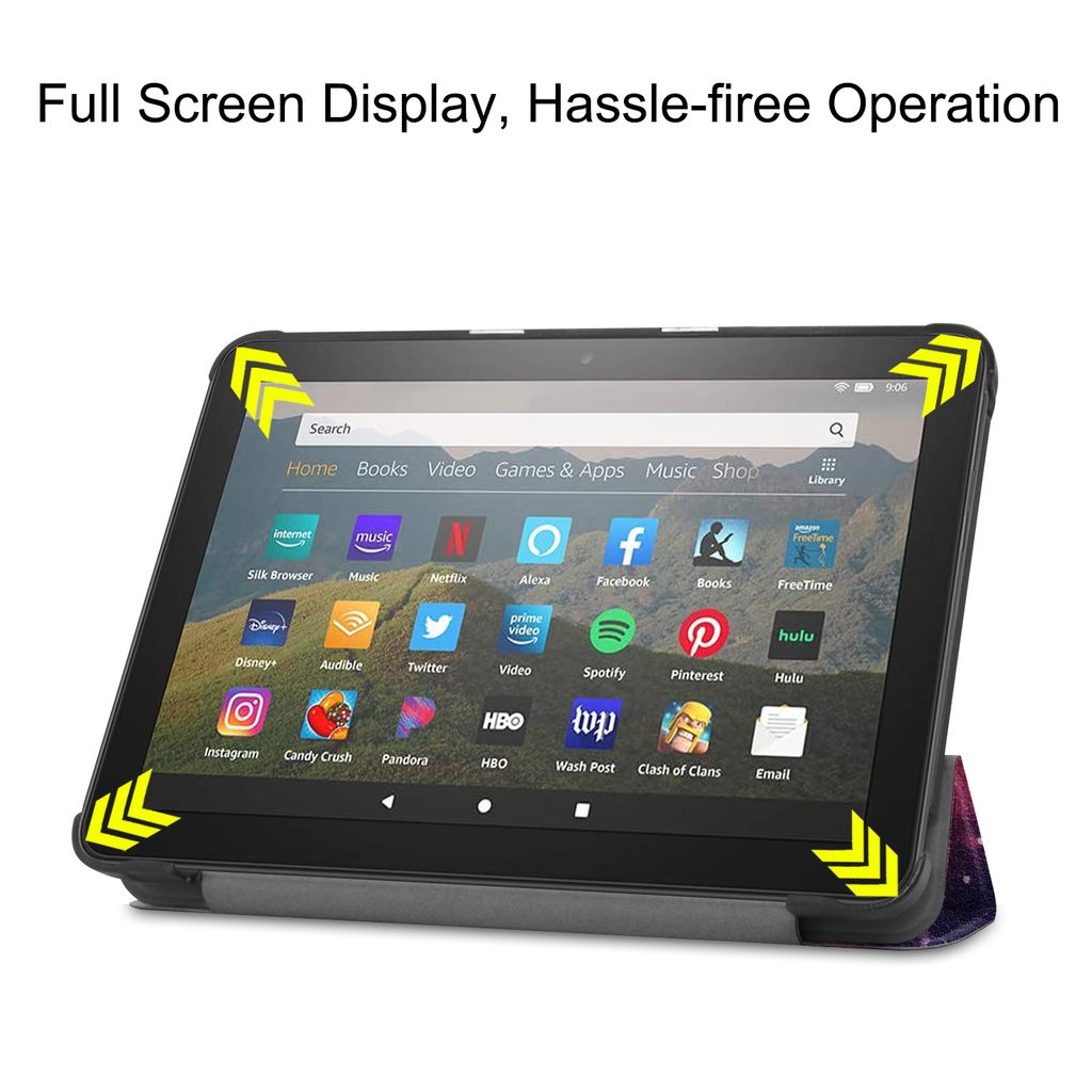 LADYSON Écran Tactile Pour Amazon Kindle Fire HD8/HD8 Plus