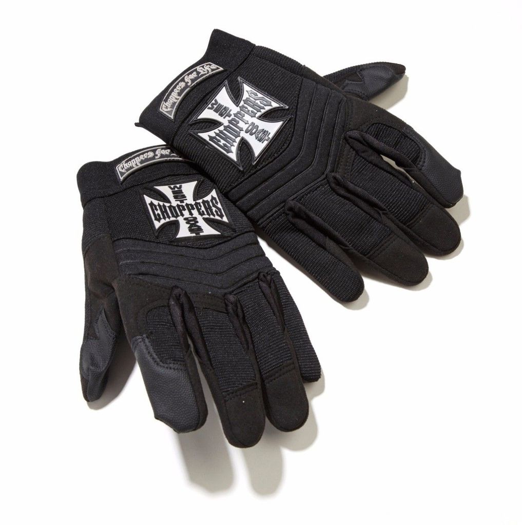 West Coast Choppers Handschuhe Schwarz XL Mann Schwarz XL Produktbild 