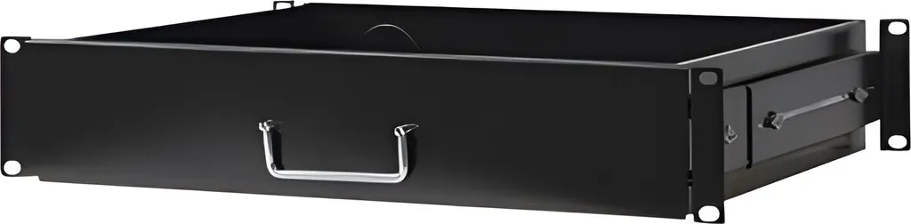 Intellinet Tiroir Coulissant 19 Pouces 1U pour Armoire Réseau Rack Noir