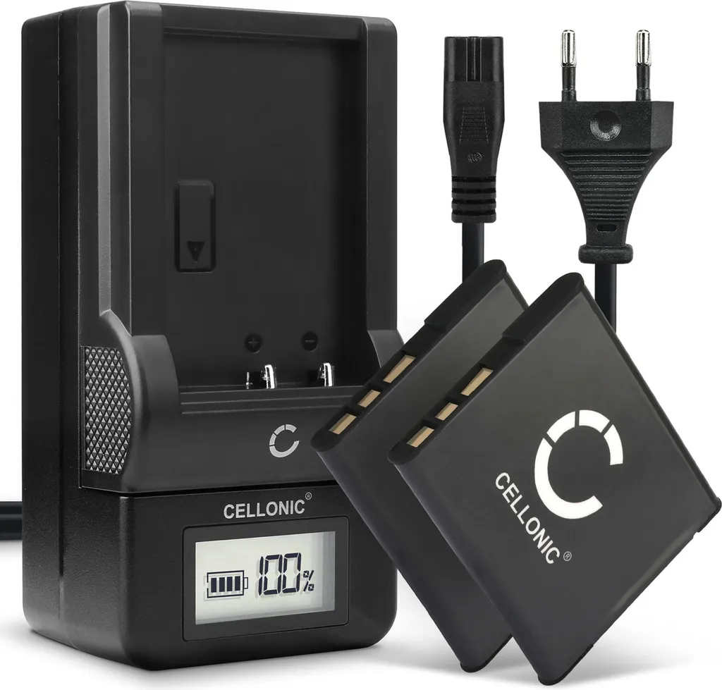 Kit Energia Cellonic per Sony Cyber-shot NP-BN1 | 2 Batterie 3.7V 580mAh