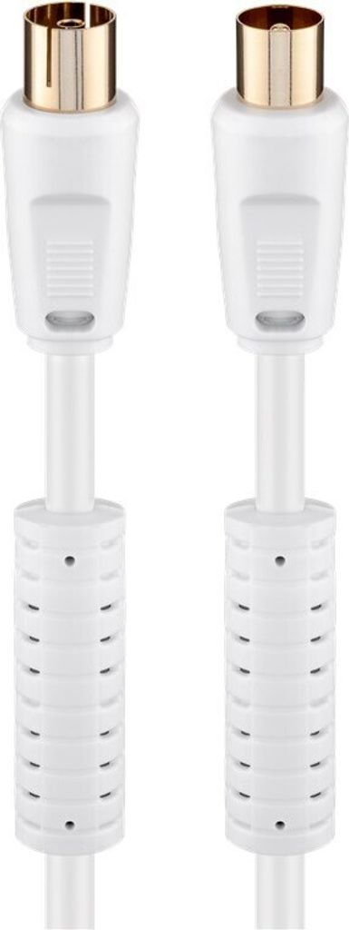 Goobay 67279 Cavo antenna con ferriti (80 dB), 2x Immagine del prodotto 