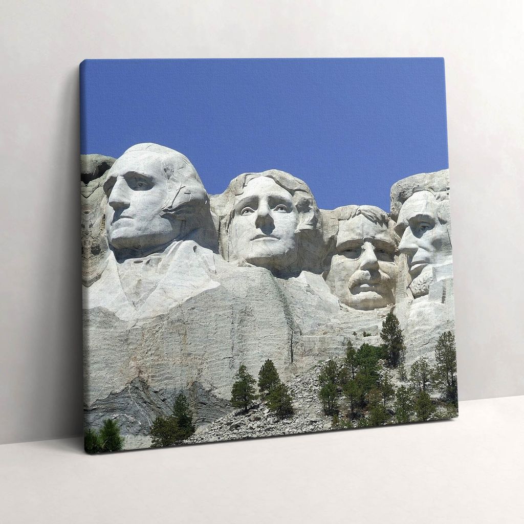 Presidents of the United States – Leinwandbild Wandbild – 60x60 cm – Leinwandbilder – Wandbilder – Schlafzimmer – Flur
