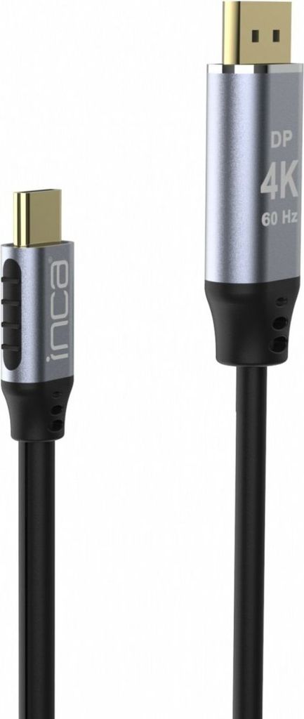 INCA USB Kabel ITCD-20 Typ C > Displayport, 4K60Hz, 2m