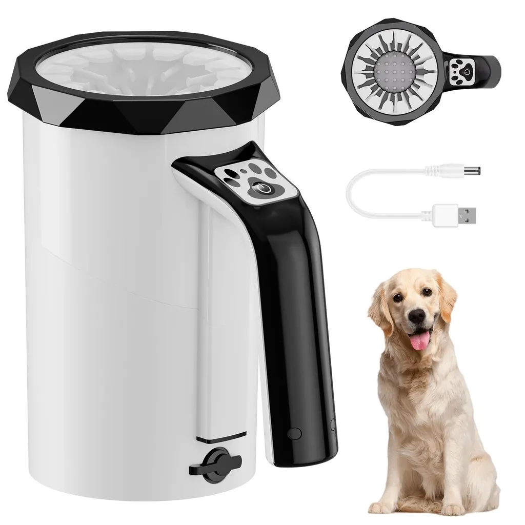 Pulitore Zampe Cane Elettrico 3 Gen | Lavazampe Portatile Ricaricabile
