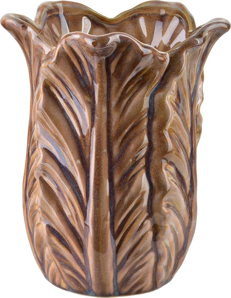 Vase de table design pour fleurs et décoration d'intérieur - 20 cm