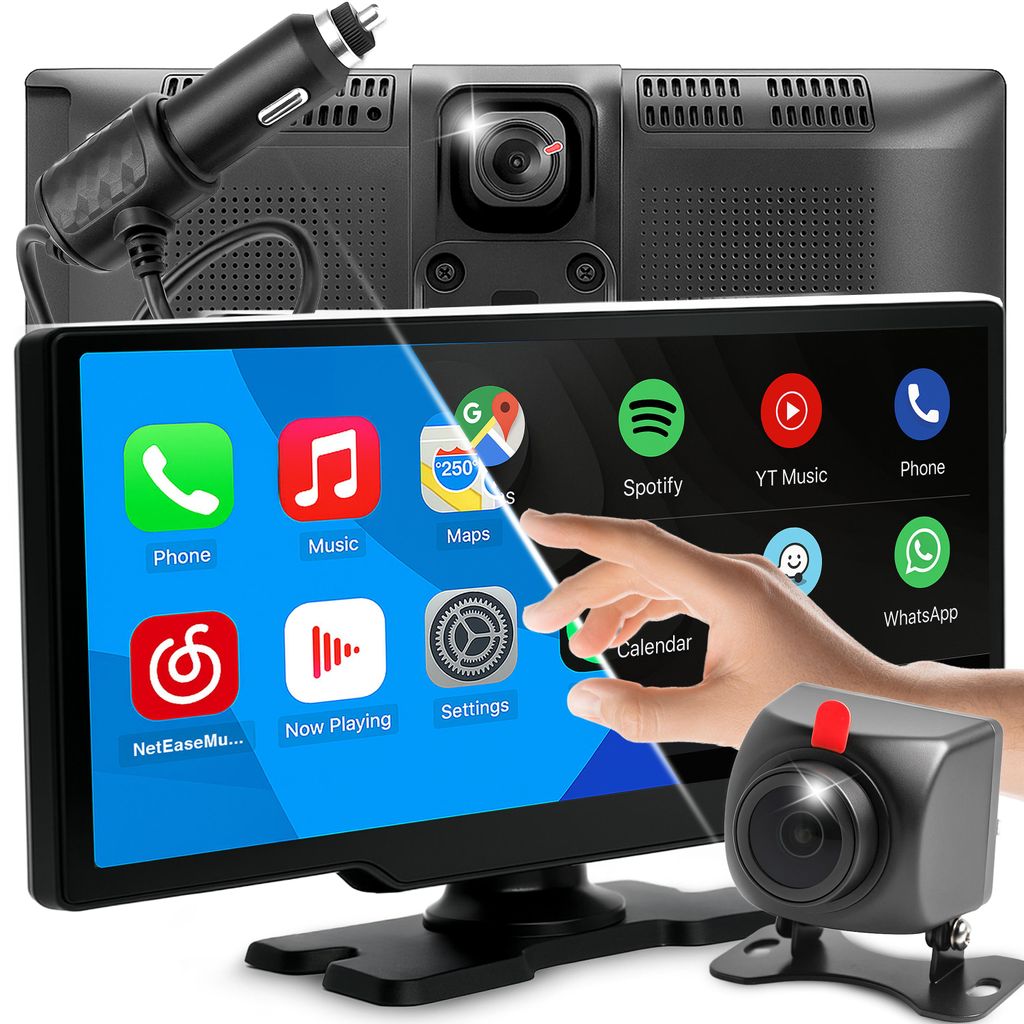 10,26 Zoll Autoradio Tragbarer 1600*600 mit carplay Android Produktbild 