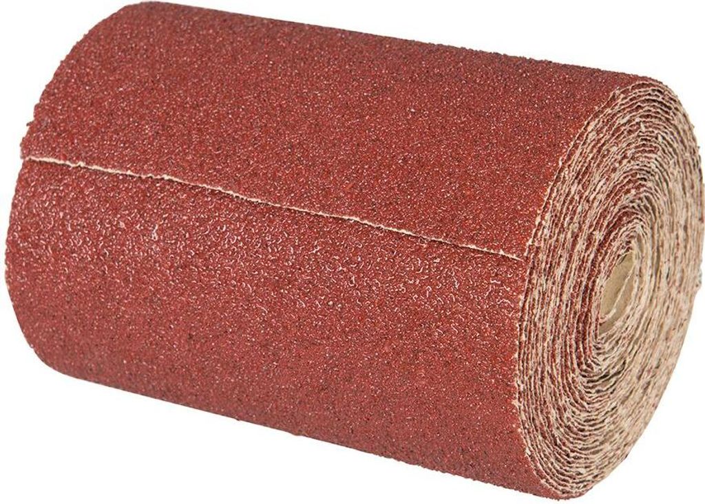 Silverline - Korund-Schleifblatt, 10 m x 115 mm, Körnung 240