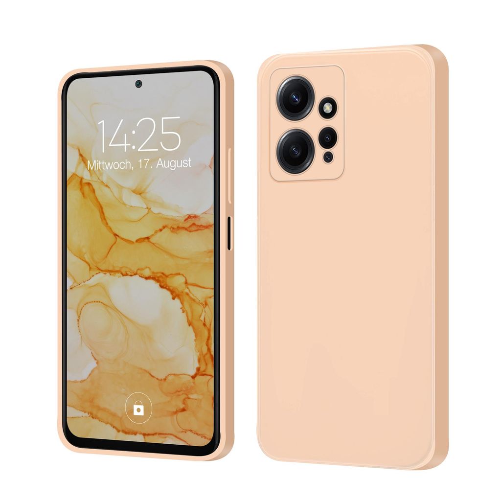 Süße Silikonhülle Für Xiaomi Redmi Note 12 4G – Mit Wellen-Design, Stoßfest & Grün