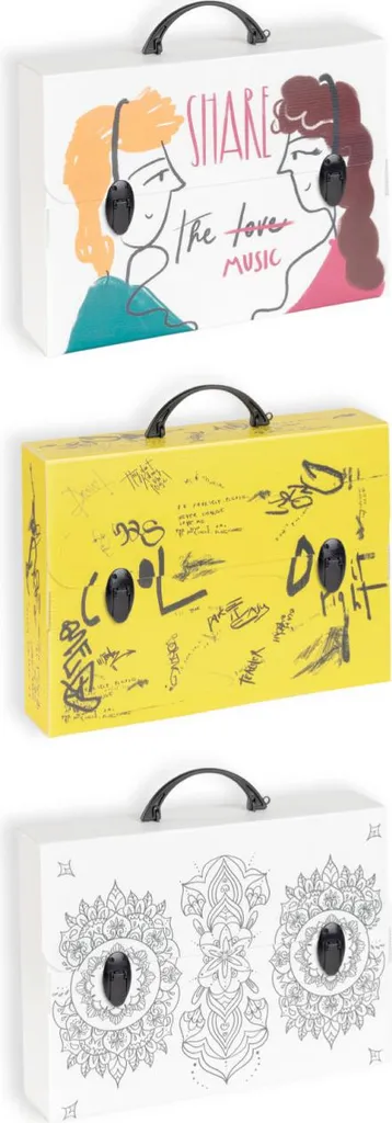 Trieur porte-documents multicolore A4 pour ranger vos dossiers