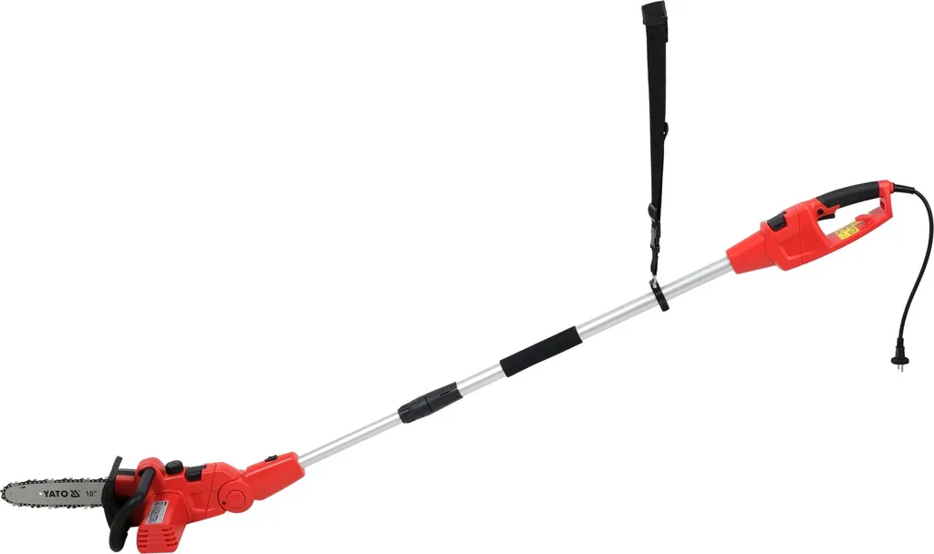 Tronçonneuse à couple élevé 750W, perche extensible 170cm et guide 25cm - 5