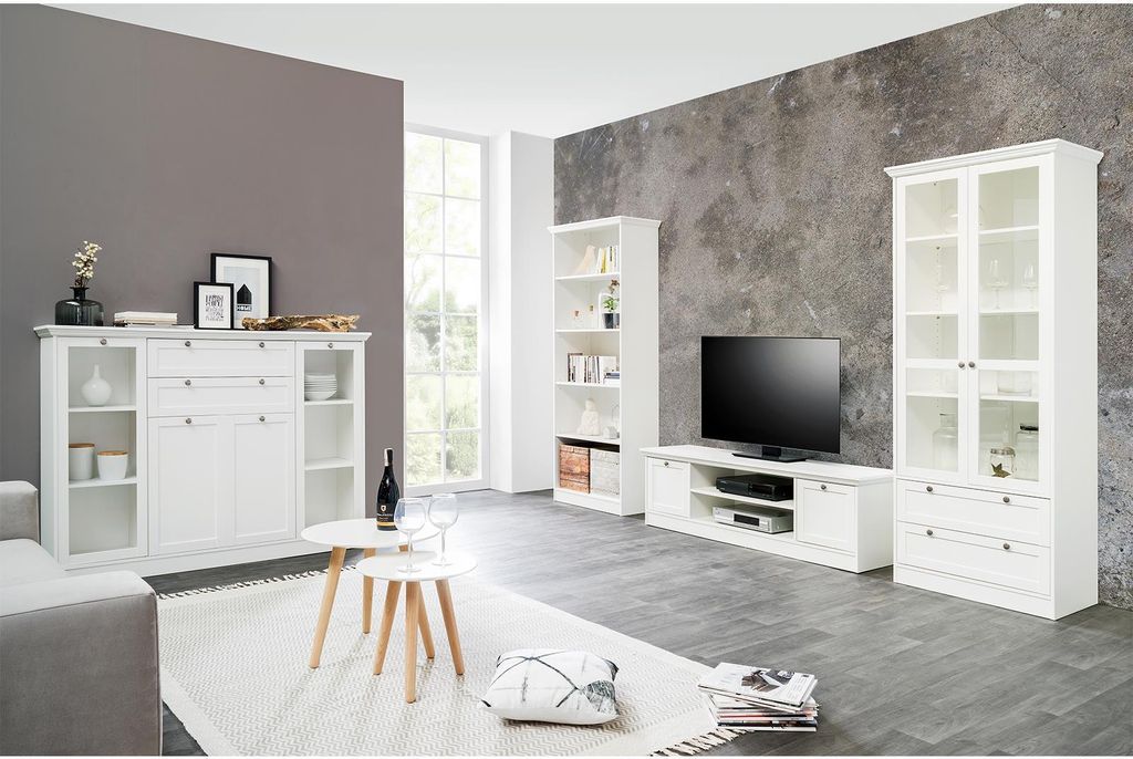 TV-Lowboard Unterschrank Fernsehtisch Sideboard HiFi Produktbild 9