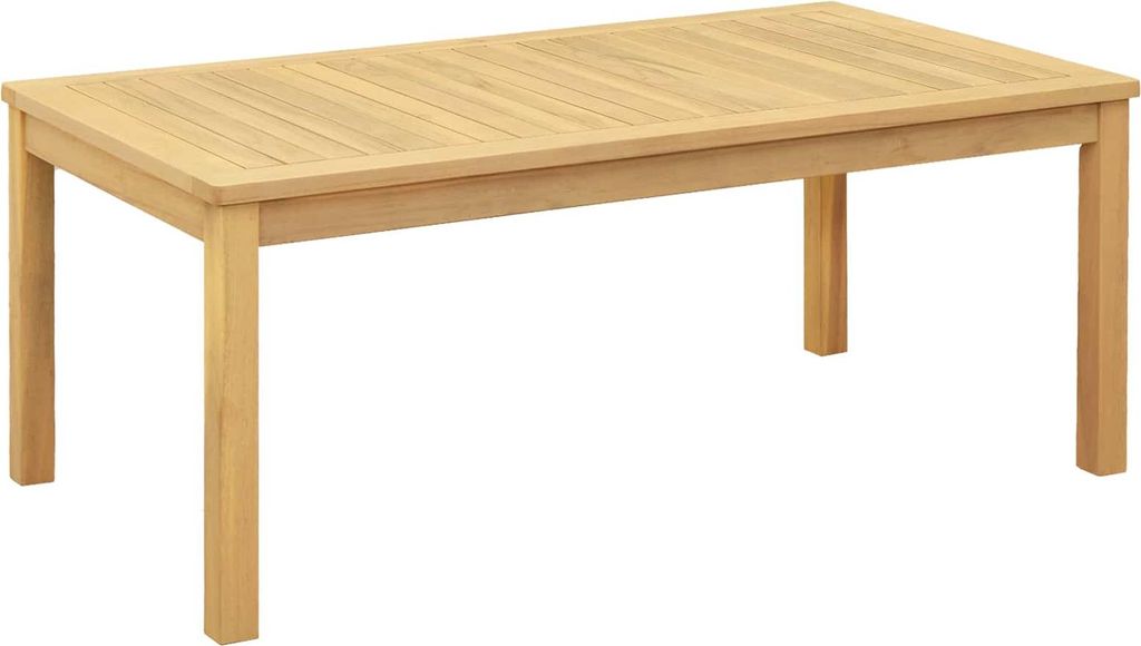 Couchtisch Helles Akazienholz 110 x 60 x 45 cm