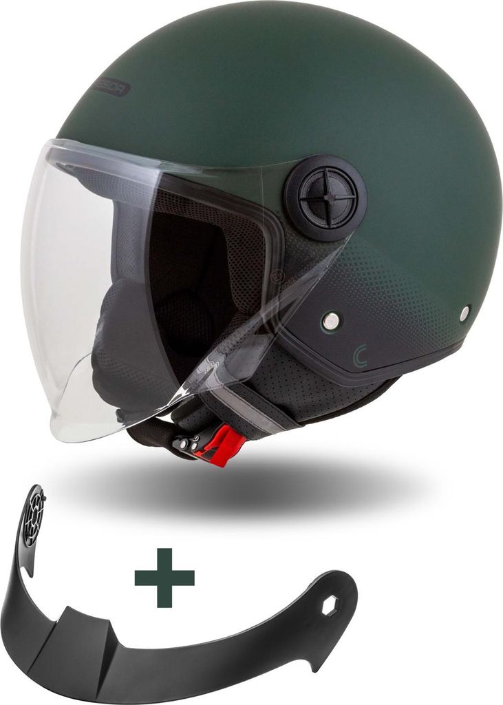 helm Handy, CASSIDA (mattgrün/schwarz, Größe S)