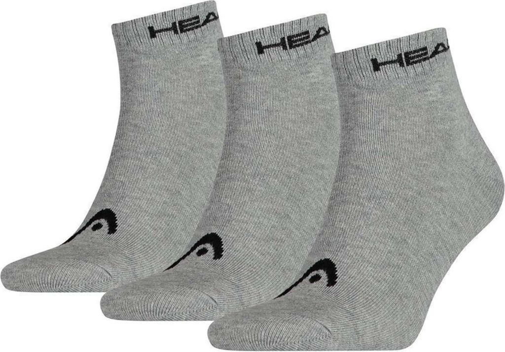 HEAD Quarter Socks 3er Pack - Gr. 35-38