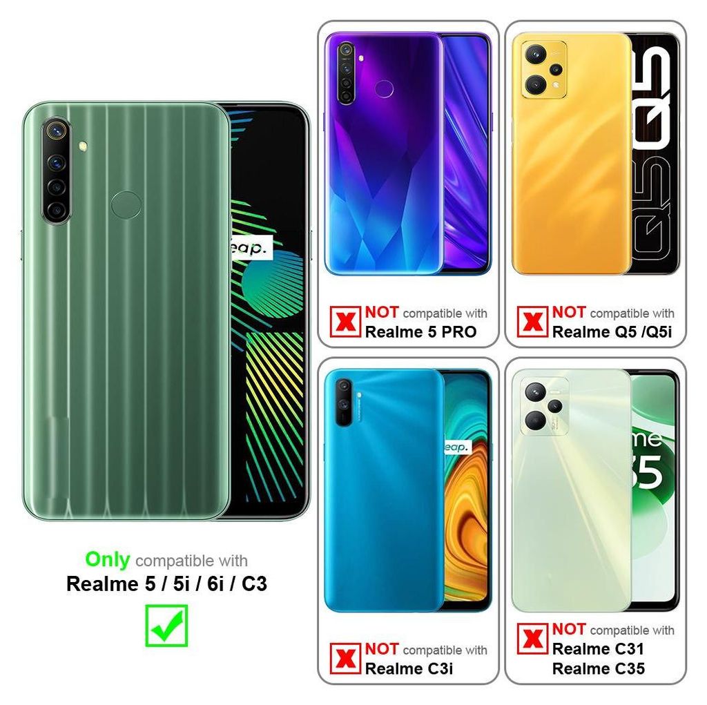 Custodia UNIVERSALE X REALME C3 RMX2020 Cover LIBRO STAND magnetica portafoglio
