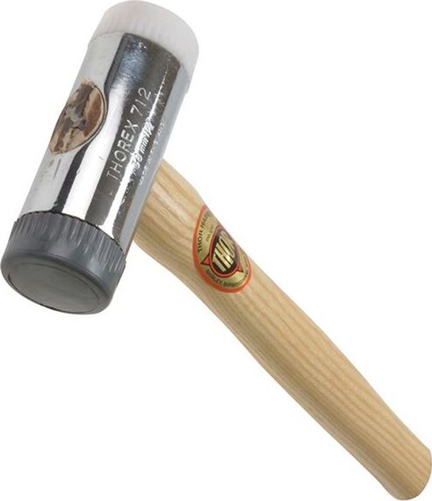 Thor - 712R Mazza morbida e dura Manico in legno 38 mm 650 Immagine del prodotto 