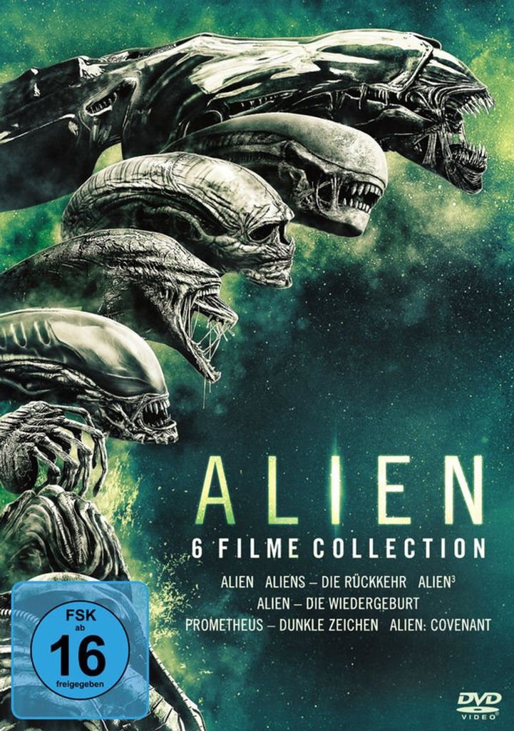 Alien Collection 1-6 (DVD) 6Disc