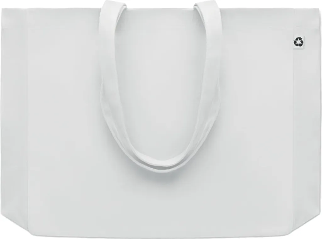 Tote Bag MO514 Respect MidOcean Bianca | Tela Riciclata Premium 280g