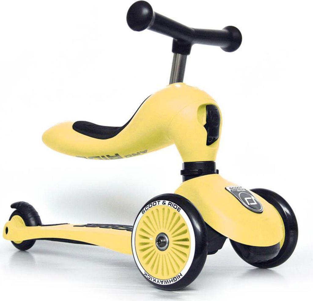 Scoot&Ride Laufräder Highwaykick 1 - lemon