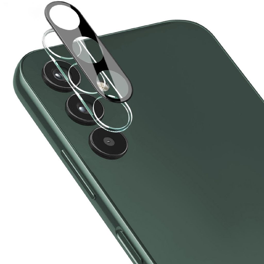 4x Kamera 9H Panzerhartglas für Samsung Galaxy A13 3D KLAR Schwarzes ECHTES TEMPERED Panzerglas Kameraglas Kamerhartglas Kameraschutzglas Schutzgl...