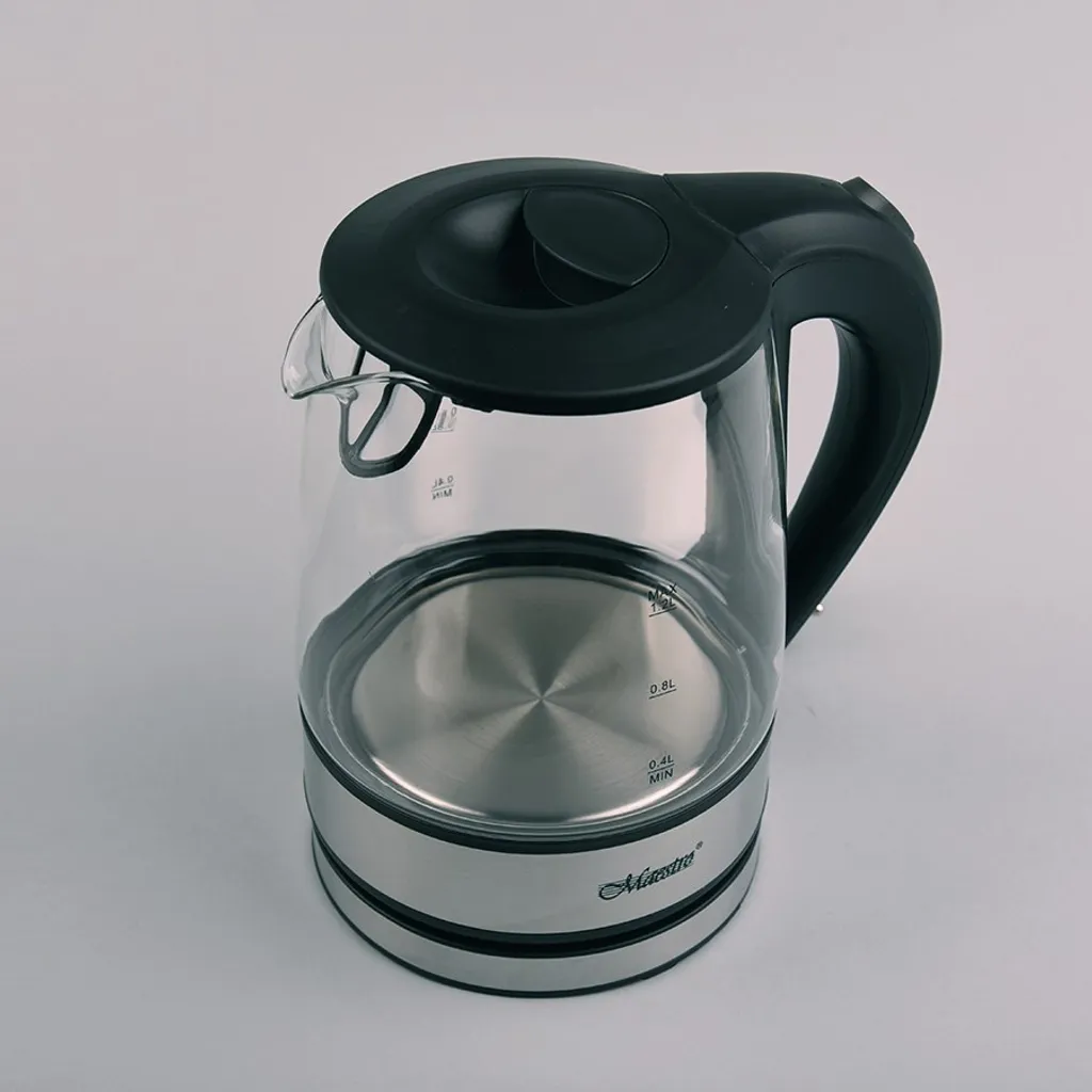 Bouilloire Maestro MR062 en verre borosilicate 1,2 L Chauffe Rapide - 5