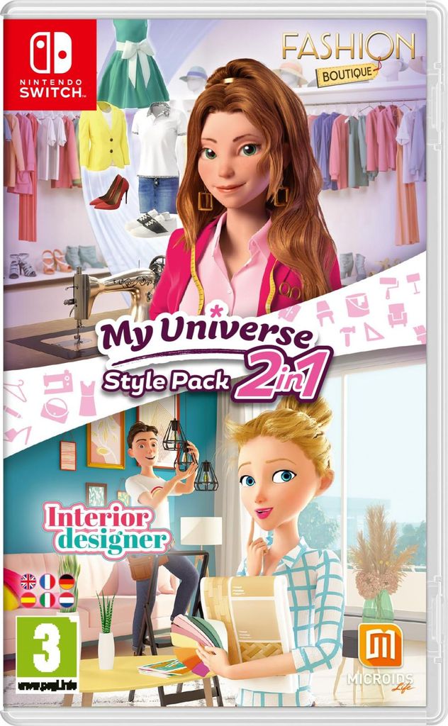 MICROÏDS My Universe 2 in 1 Videospielsimulation Innenarchitektur und Dekoration