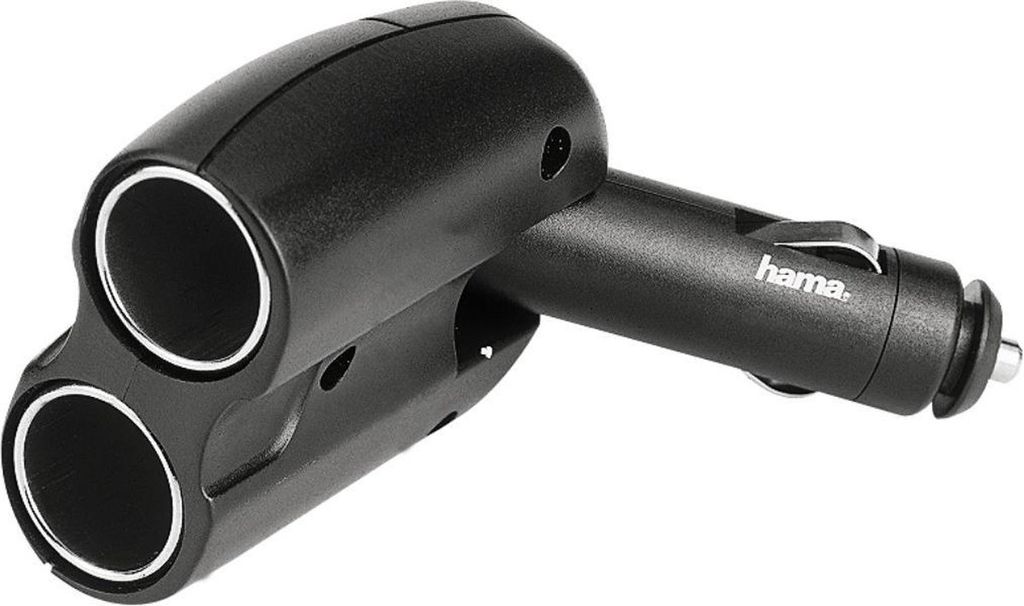 Hama 2 Way Cigar Lighter Socket 12 V Produktbild 