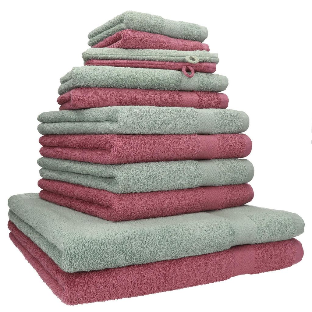 Betz 12-tlg. Handtuch-Set PREMIUM 2 Duschtücher 4 Produktbild 