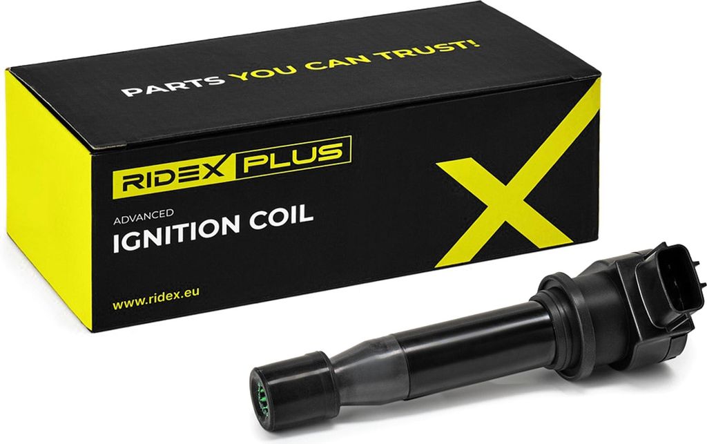 RIDEX PLUS 689C0246P Zündspule für FIAT PUNTO (188) STILO (192) BARCHETTA (183) COUPE (FA/175) STILO Multi Wagon (192) BRAVO I (182)