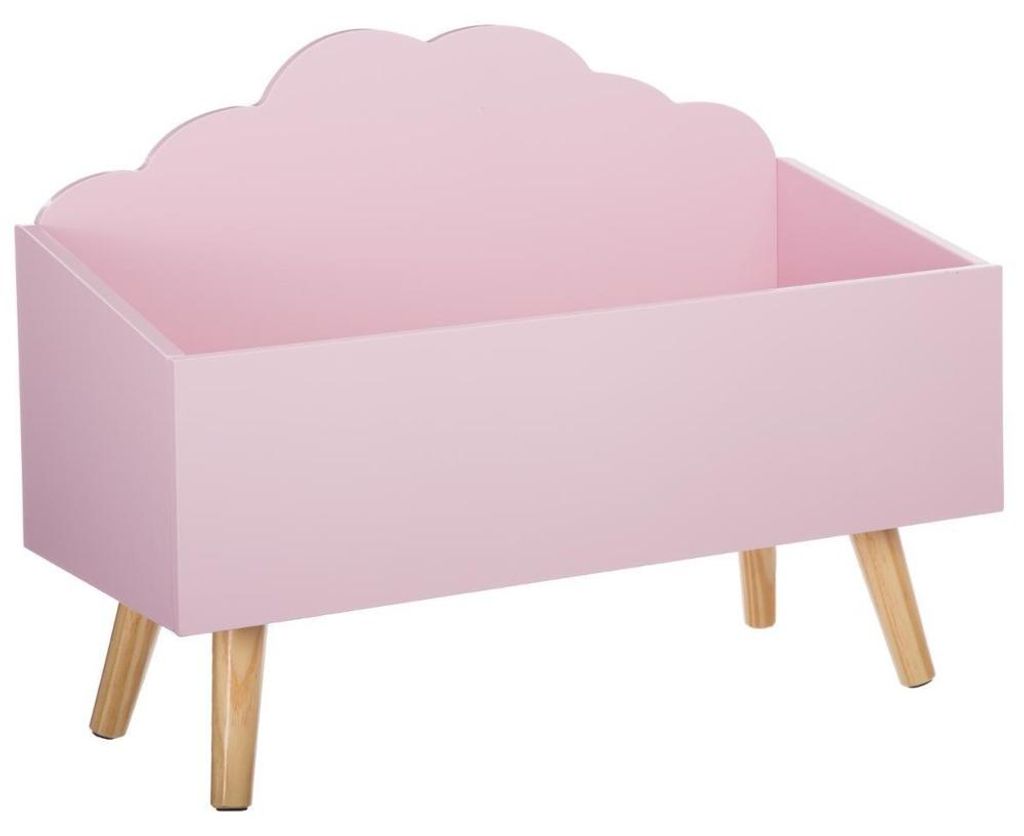 Dekorative Spielzeugkiste rosa Produktbild 