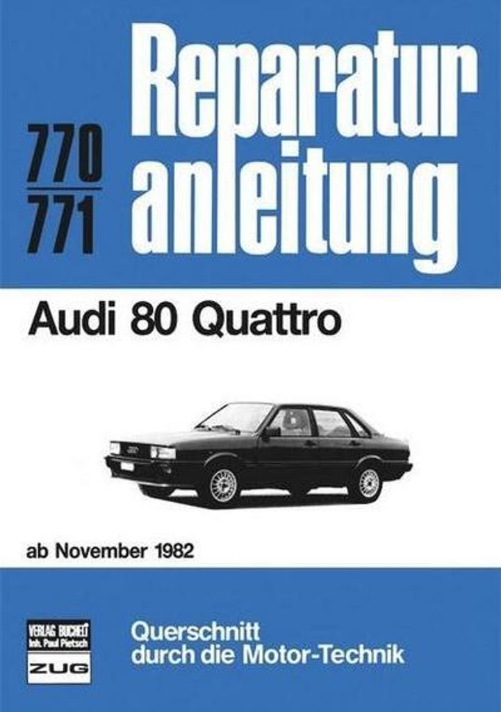 Audi 80 Quattro ab Nov. 1982