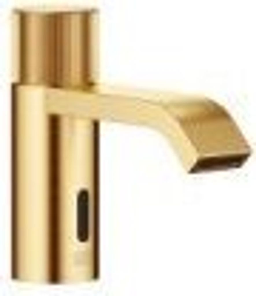 Dornbracht IMO Waschtischarmatur, elektr. Öffnungs-/Schließfunktion, Batteriebetrieb, ohne Ablaufgarnitur, Ausladung 130mm, 44515670-28