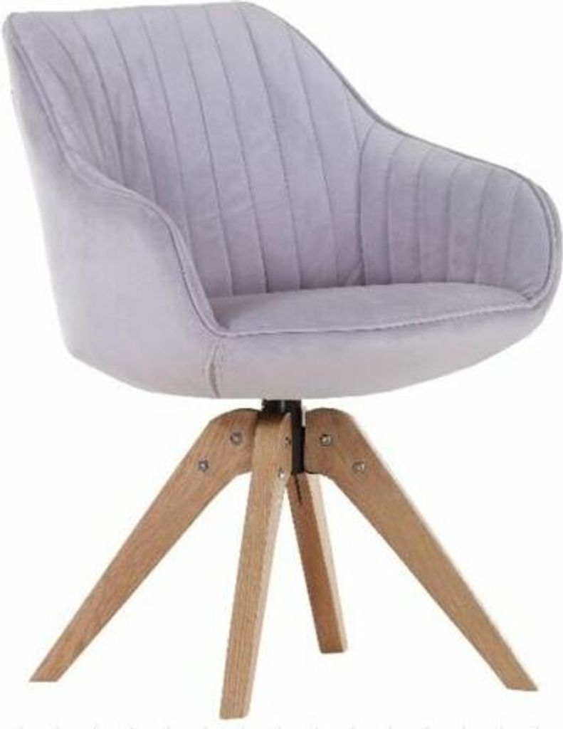 Stuhl Chill 60696/312-17 Lila Eiche Massiv Drehbar Produktbild 