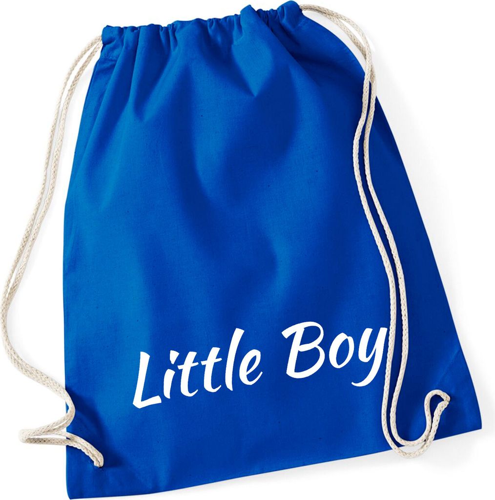 Huuraa Turnbeutel Little Boy Schriftzug 12 Liter Bright Produktbild 