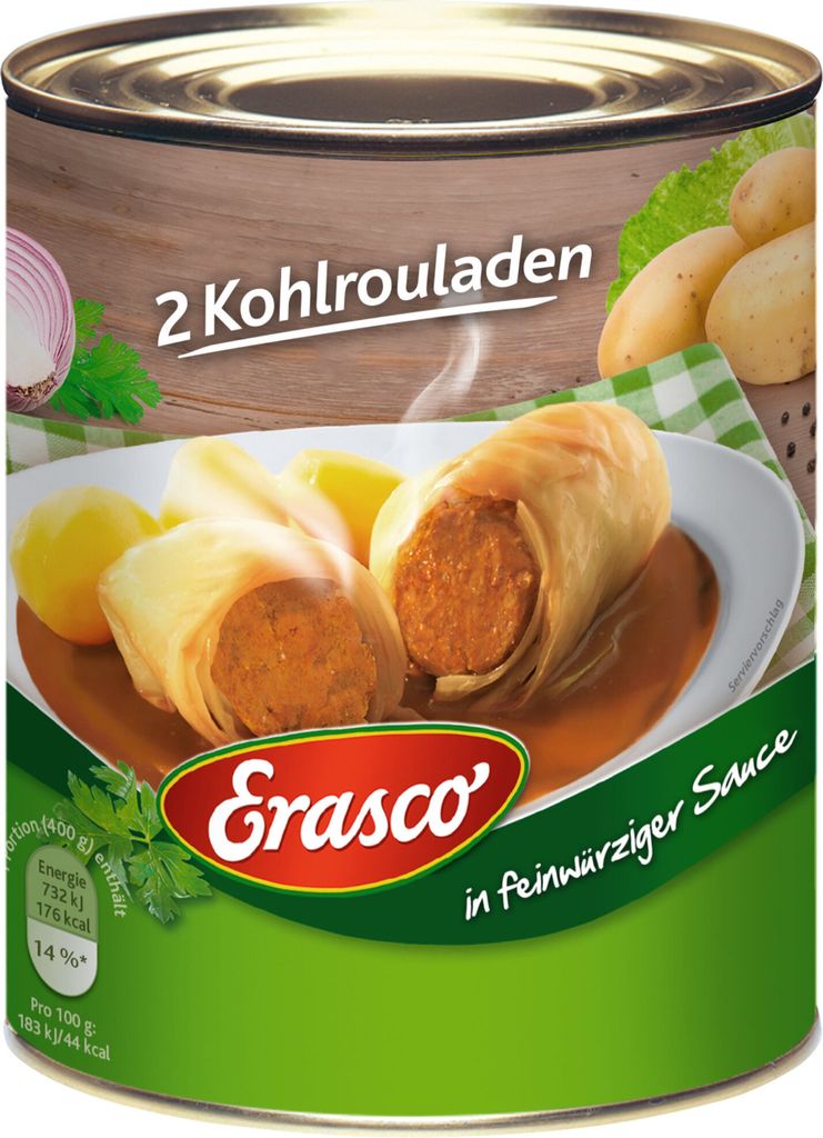 Erasco 2 Kohlrouladen in Herzhafter Sauce | Kaufland.de