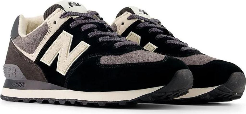 New Balance 574 Sportschuhe Schwarz EU 42 1/2 Herren,Damen Schwarz EU 42 1/2